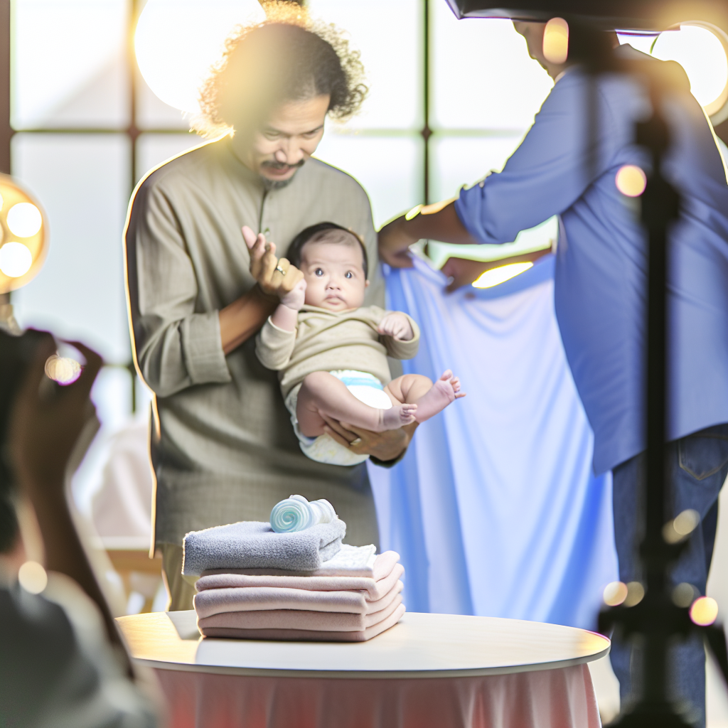 Güvenli dokunuşlar ve bebek bakımı için ekipmanlar
